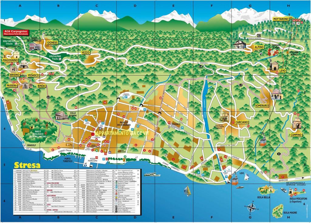 Appartamento Via De Vit Stresa Kültér fotó